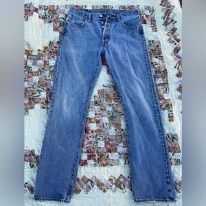 Levi’s 501 Button Fly Jeans W33 L34